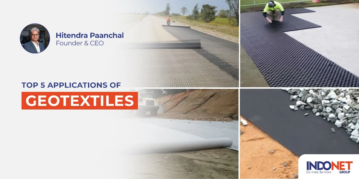 top 5 applications of geotextiles