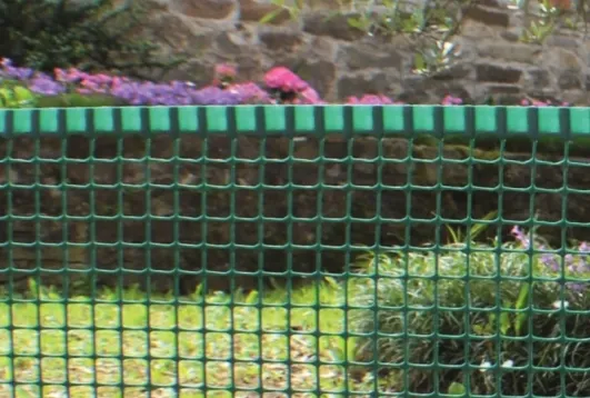 Indonet square fencing net with edge for garden and farm fencing