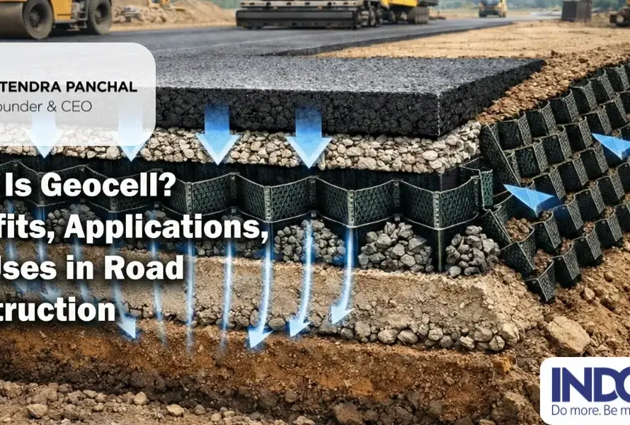 what is geocell benefits applications and uses in road construction