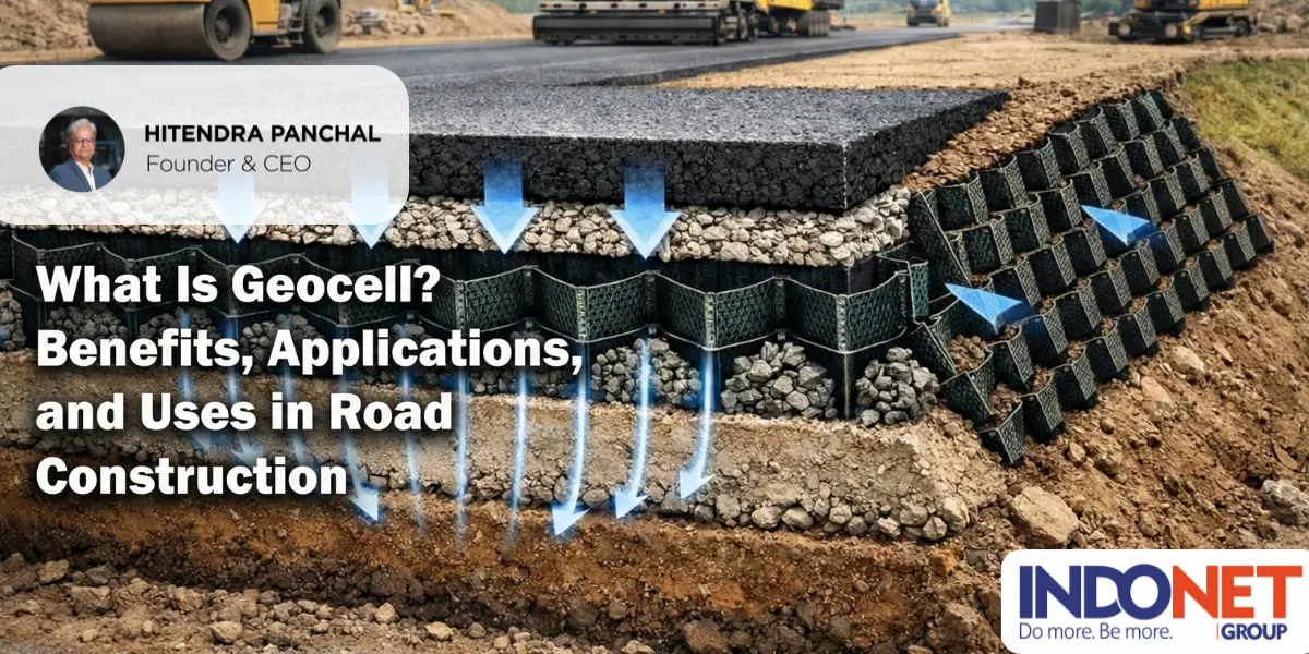 what is geocell benefits applications and uses in road construction