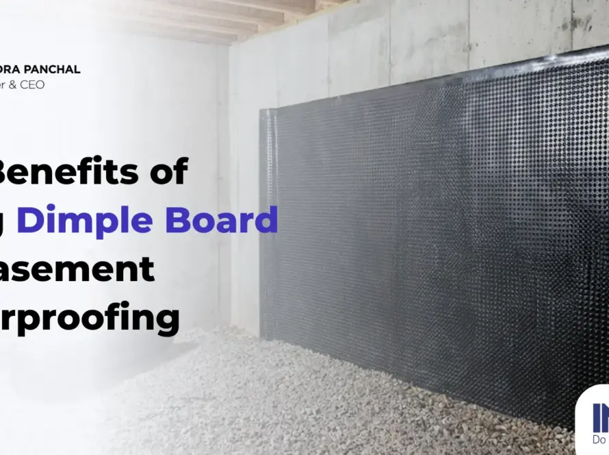 benefits of dimple board for basement waterproofing