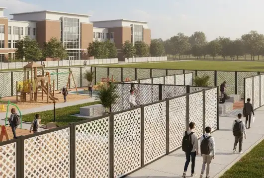 Indonet Lato Fence DIY outdoor fencing system for residential and commercial spaces