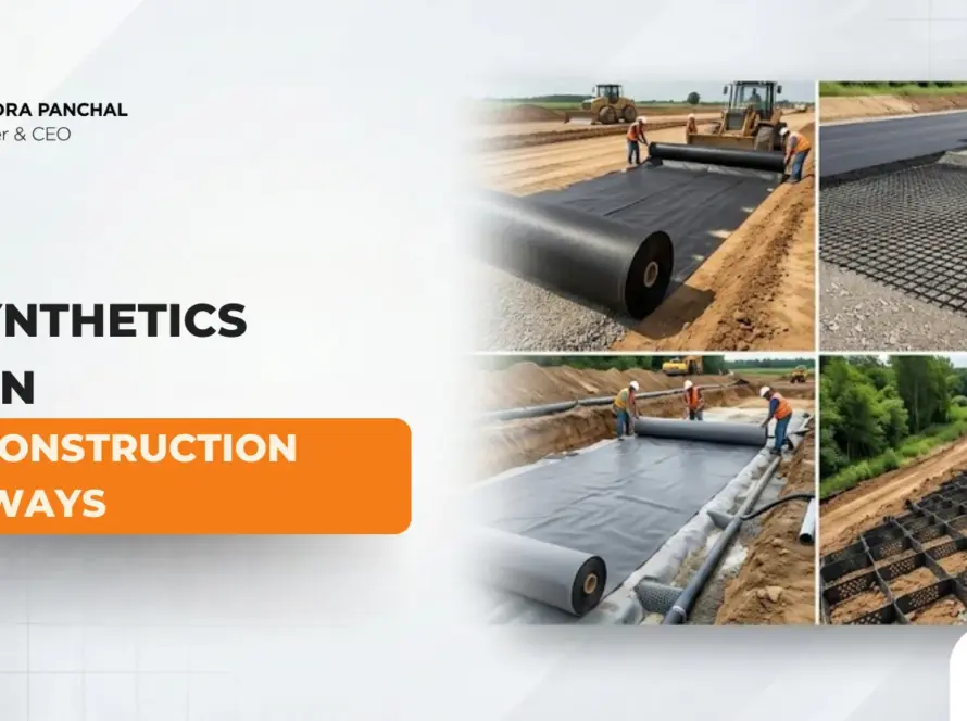 types of geosynthetics used in road construction and highways