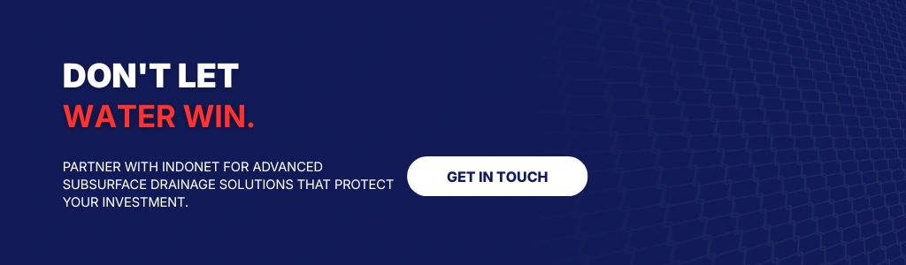 Get in touch for advanced subsurface drainage systems to prevent water damage and protect road infrastructure