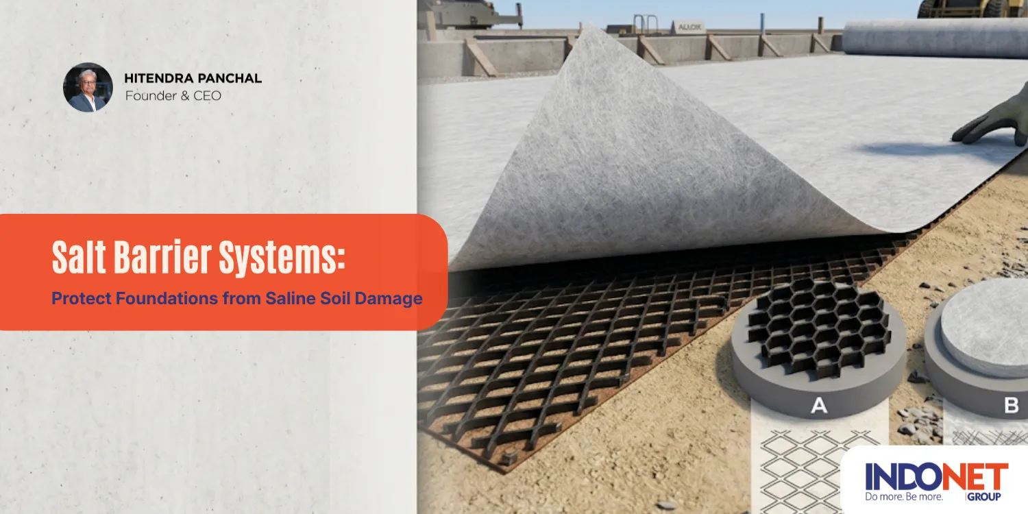 Salt Barrier Systems: Prevent Saline Soil Damage & Waterproofing
