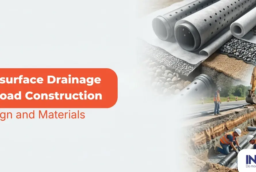 subsurface drainage in road construction design and materials