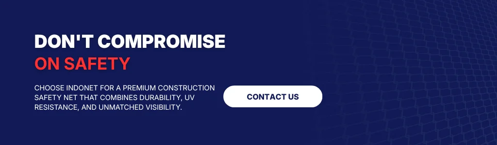 Choose a premium orange safety net for reliable construction site safety and protection