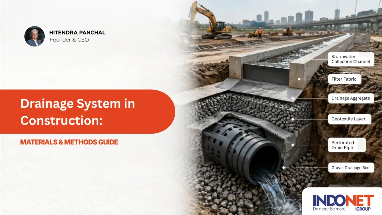 drainage system construction materials methods guide