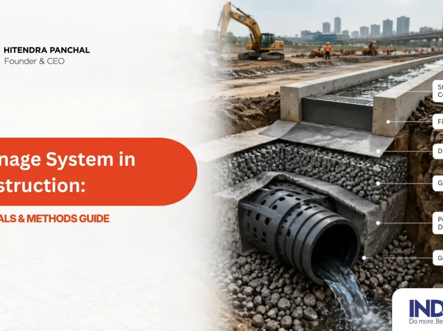 drainage system construction materials methods guide